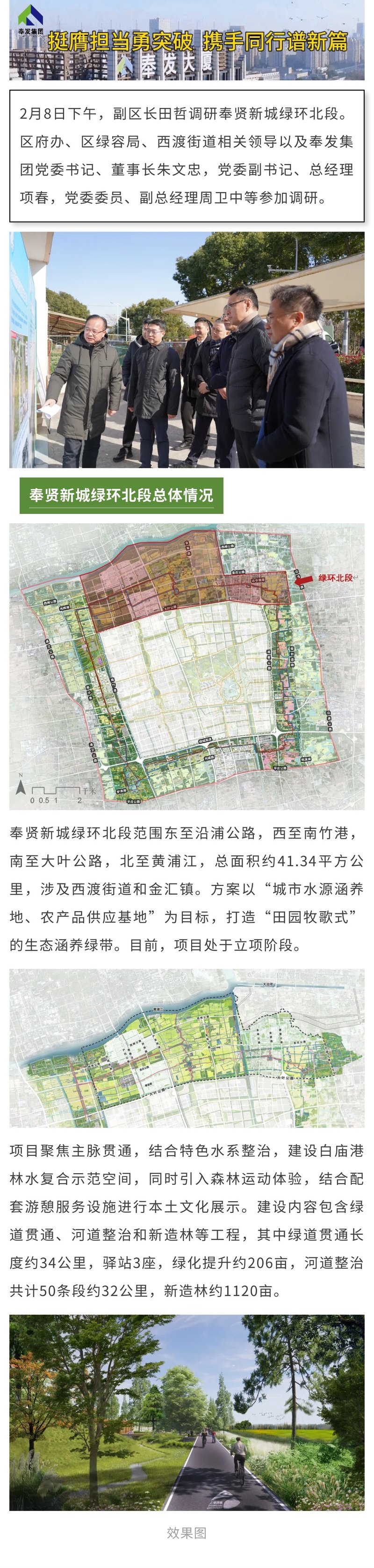 奉贤新城绿环北段