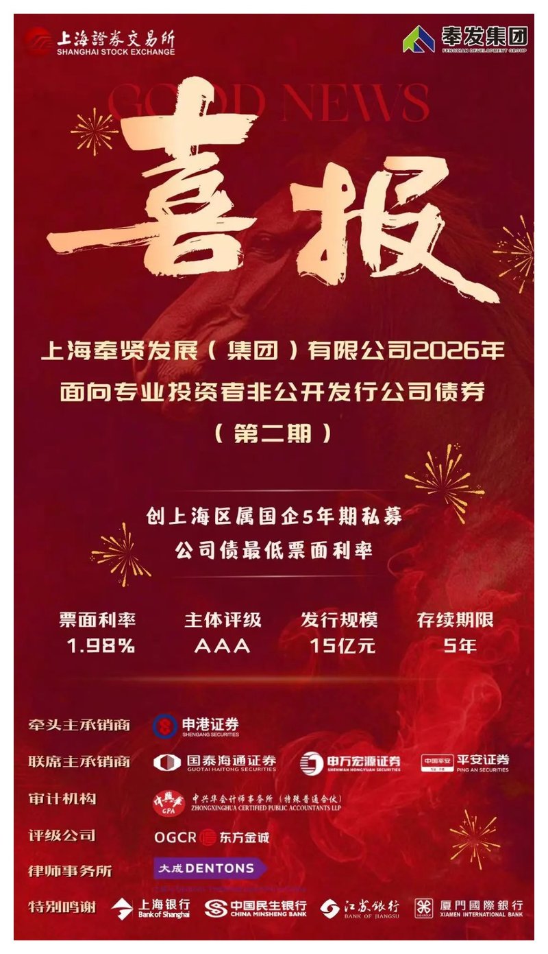 奉发集团面向专业投资者非公开发行公司债券（第二期）